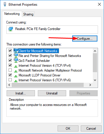 [Solved] “Local Area Connection” doesn’t have a valid IP configuration 